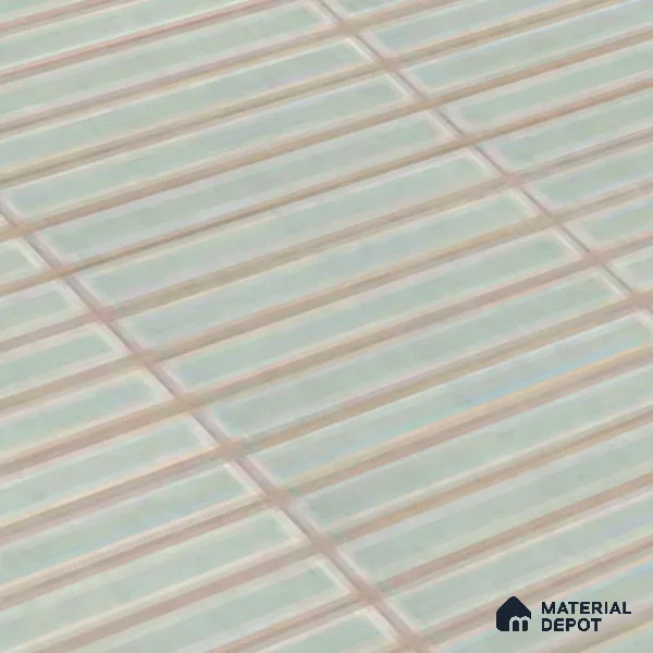 Faux Subway Look Wall Tile TL 08140 E Sitagon Olive 1 ft x 1 ft Ceramic Matte Finish - 10 mm | Please Expect a Slight Variation of Pattern