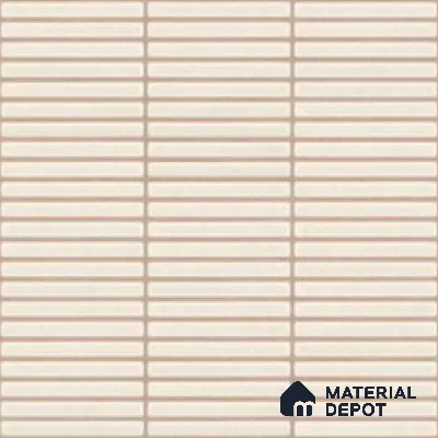 Faux Subway Look Wall Tile TL 08140 Sitagon Beige 1 ft x 1 ft Ceramic Matte Finish - 10 mm | Please Expect a Slight Variation of Pattern