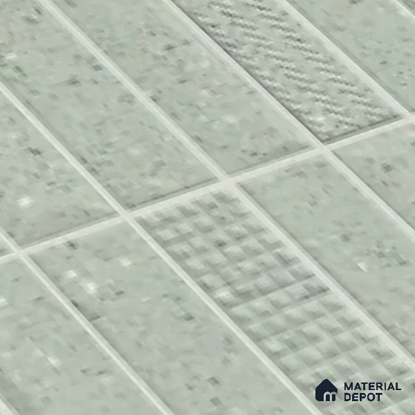 Faux Subway Look Wall Tile TL 08138 F G Zilong Olive Hl 1 ft x 1 ft Ceramic Matte Finish - 10 mm | Please Expect a Slight Variation of Pattern