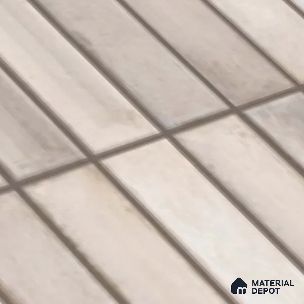 Faux Subway Look Wall Tile TL 08137 B G Arcos Grey 1 ft x 1 ft Ceramic Matte Finish - 10 mm | Please Expect a Slight Variation of Pattern