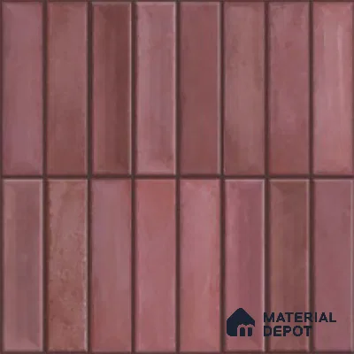 Faux Subway Look Wall Tile TL 08137 C G Arcos Maple 1 ft x 1 ft Ceramic Matte Finish - 10 mm | Please Expect a Slight Variation of Pattern