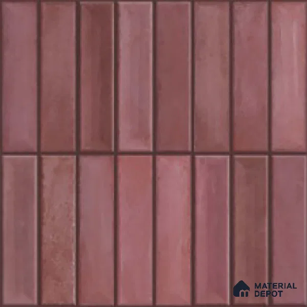 Faux Subway Look Wall Tile TL 08137 C G Arcos Maple 1 ft x 1 ft Ceramic Matte Finish - 10 mm | Please Expect a Slight Variation of Pattern