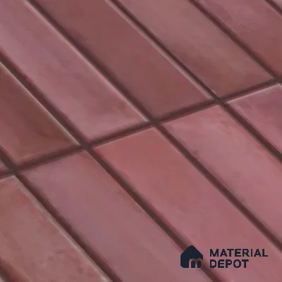 Faux Subway Look Wall Tile TL 08137 C G Arcos Maple 1 ft x 1 ft Ceramic Matte Finish - 10 mm | Please Expect a Slight Variation of Pattern