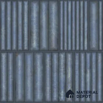 Faux Subway Look Wall Tile TL 08139 F R Liberty Aqua 1 ft x 1 ft Ceramic Matte Finish - 10 mm | Please Expect a Slight Variation of Pattern