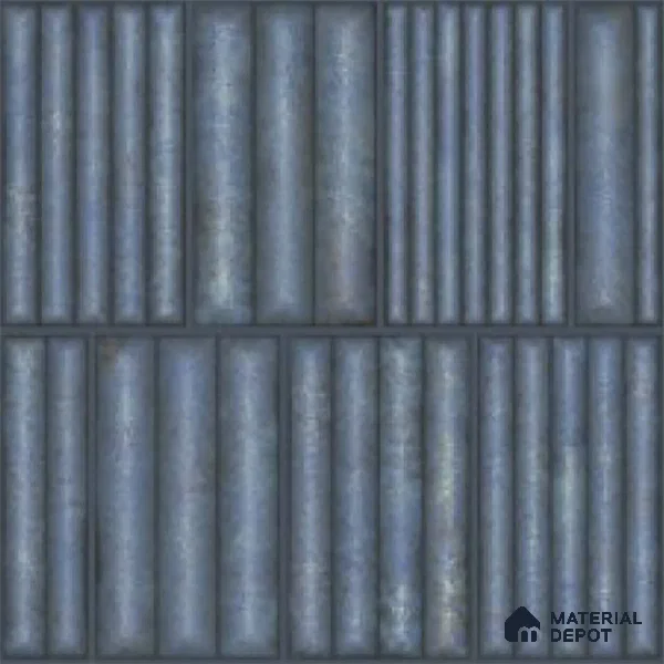 Faux Subway Look Wall Tile TL 08139 F R Liberty Aqua 1 ft x 1 ft Ceramic Matte Finish - 10 mm | Please Expect a Slight Variation of Pattern
