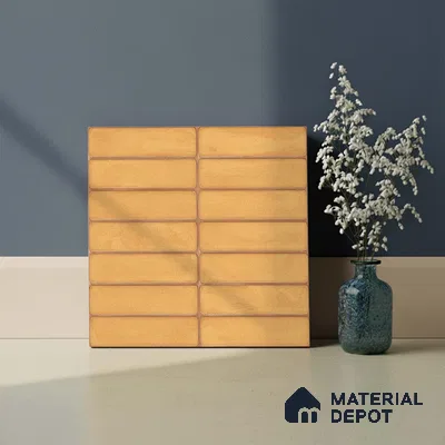 Subway Tile TL 08354 B Blash 208 1 ft x 1 ft Ceramic Matte Finish - 10 mm | Please Expect a Slight Variation of Pattern