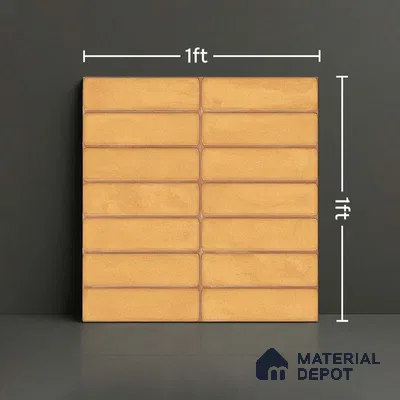 Subway Tile TL 08354 B Blash 208 1 ft x 1 ft Ceramic Matte Finish - 10 mm | Please Expect a Slight Variation of Pattern