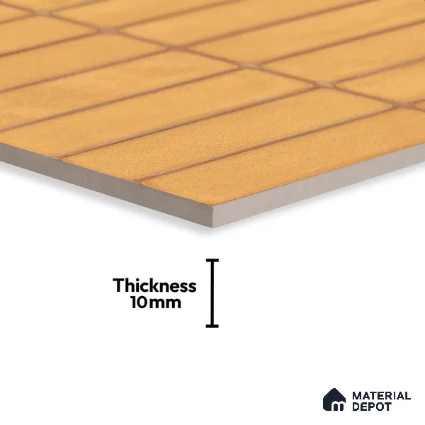 Subway Tile TL 08354 B Blash 208 1 ft x 1 ft Ceramic Matte Finish - 10 mm | Please Expect a Slight Variation of Pattern