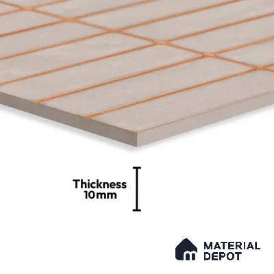 Subway Tile TL 08354 Blash 207 1 ft x 1 ft Ceramic Matte Finish - 10 mm | Please Expect a Slight Variation of Pattern