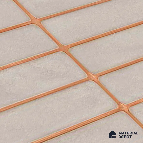 Subway Tile TL 08354 Blash 207 1 ft x 1 ft Ceramic Matte Finish - 10 mm | Please Expect a Slight Variation of Pattern