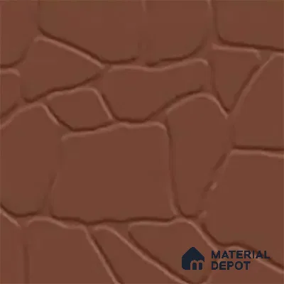 Stone Look Tile TL 08596 B Stone Terracotta 1 ft x 1 ft Ceramic Matte Finish - 8 mm