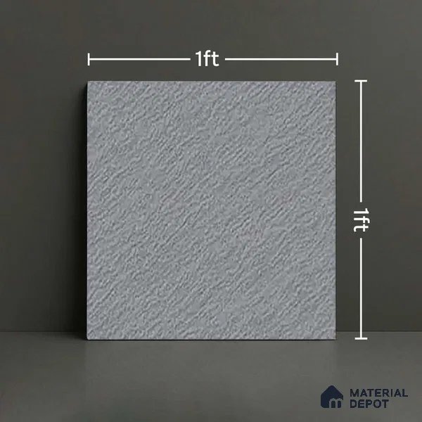 Stone Look Tile TL 08595 Grey 1 ft x 1 ft Ceramic Matte Finish - 8 mm