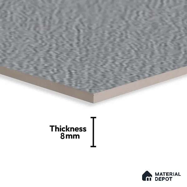 Stone Look Tile TL 08595 Grey 1 ft x 1 ft Ceramic Matte Finish - 8 mm