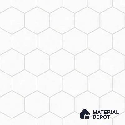 Geometric Wall & Floor Tile TL 10597 Medrid Brown 1 ft x 1 ft  Ceramic Matte Finish - 9 mm | Suitable For Balcony, Roof, Bathroom | Please Expect a Slight Variation of Pattern (Sample)