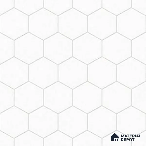 Geometric Wall & Floor Tile TL 10597 Medrid Brown 1 ft x 1 ft  Ceramic Matte Finish - 9 mm | Suitable For Balcony, Roof, Bathroom | Please Expect a Slight Variation of Pattern (Sample)