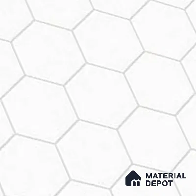 Geometric Wall & Floor Tile TL 10597 Medrid Brown 1 ft x 1 ft  Ceramic Matte Finish - 9 mm | Suitable For Balcony, Roof, Bathroom | Please Expect a Slight Variation of Pattern (Sample)