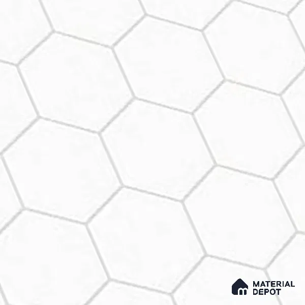 Geometric Wall & Floor Tile TL 10597 Medrid Brown 1 ft x 1 ft  Ceramic Matte Finish - 9 mm | Suitable For Balcony, Roof, Bathroom | Please Expect a Slight Variation of Pattern (Sample)