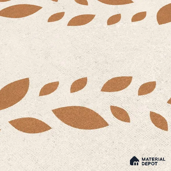 Moroccan Wall Tile TL 10471 Flare 1 ft x 1 ft Vitrified Glue Granula Matte Finish - 9.5 mm | Suitable for Bathroom, Kitchen, Balcony | 2 mm Spacer is Mandatory | Please Expect a Slight Variation of Pattern