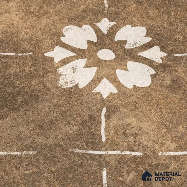 Moroccan Wall & Floor Tile TL 10457 Bruma Beige 1 ft x 1 ft Vitrified Matte Finish - 9.5 mm | Suitable for Bathroom, Kitchen, Balcony | 2 mm Spacer is Mandatory | Please Expect a Slight Variation of Pattern