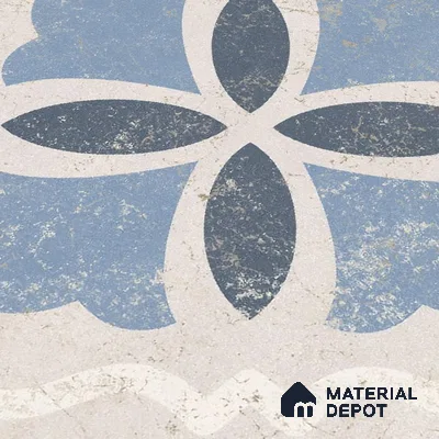 Moroccan Wall & Floor Tile TL 10456 Belfast 1 ft x 1 ft Vitrified Matte Finish - 9.5 mm | Suitable for Bathroom, Kitchen, Balcony | 2 mm Spacer is Mandatory | Please Expect a Slight Variation of Pattern
