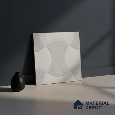 Stone Floor Tile TL 10171 Dorato Grigio 1 ft x 1 ft  Ceramic Matte Finish - 9 mm | Please Expect a Slight Variation of Pattern