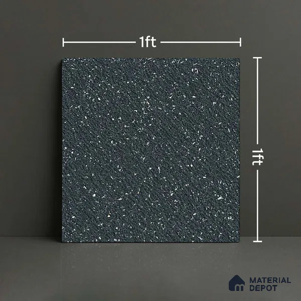 Stone Look Parking Tile TL 08383  1 ft x 1 ft Ceramic Matte Finish - 8 mm