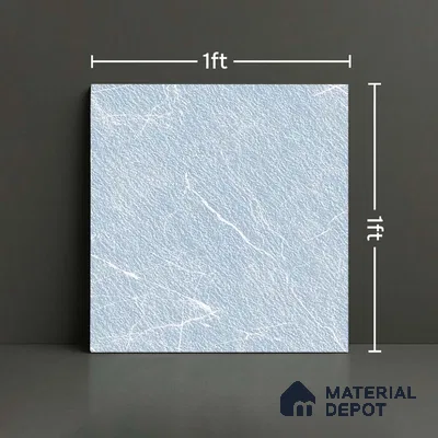 Stone Look Parking Tile TL 08380  1 ft x 1 ft Vitrified Matte Finish - 8 mm