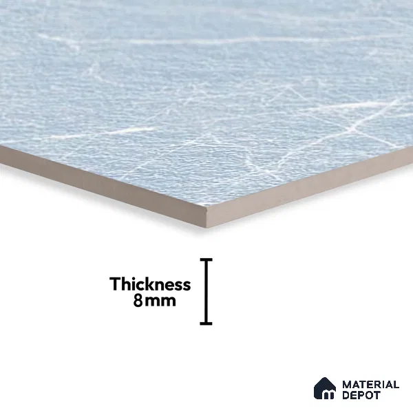 Stone Look Parking Tile TL 08380  1 ft x 1 ft Vitrified Matte Finish - 8 mm