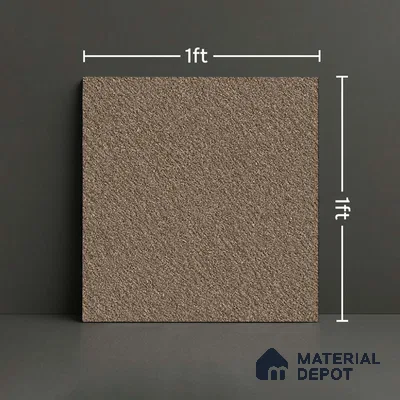 Stone Look Parking Tile TL 08385  1 ft x 1 ft Ceramic Matte Finish - 8 mm