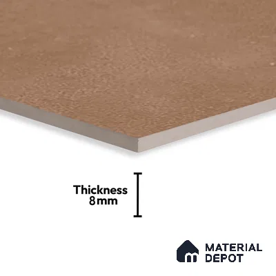 Stone Look Parking Tile TL 08376  1 ft x 1 ft Ceramic Matte Finish - 8 mm