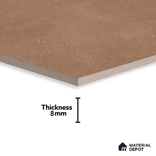 Stone Look Parking Tile TL 08376  1 ft x 1 ft Ceramic Matte Finish - 8 mm