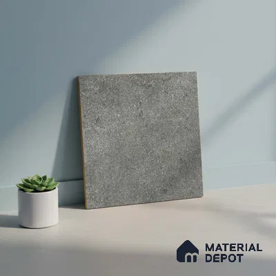 Stone Look Parking Tile TL 08377  1 ft x 1 ft Ceramic Matte Finish - 8 mm