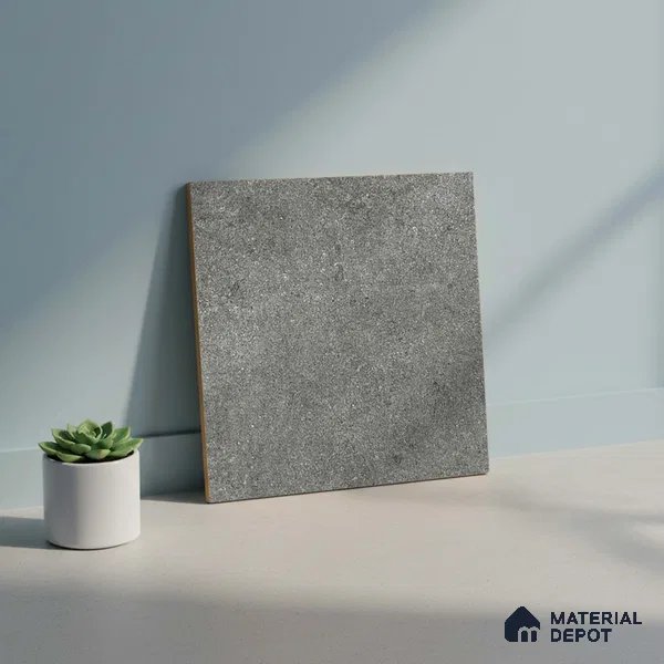 Stone Look Parking Tile TL 08377  1 ft x 1 ft Ceramic Matte Finish - 8 mm