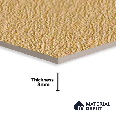Stone Look Parking Tile TL 08364  1 ft x 1 ft Ceramic Matte Finish - 8 mm