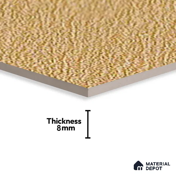 Stone Look Parking Tile TL 08364  1 ft x 1 ft Ceramic Matte Finish - 8 mm