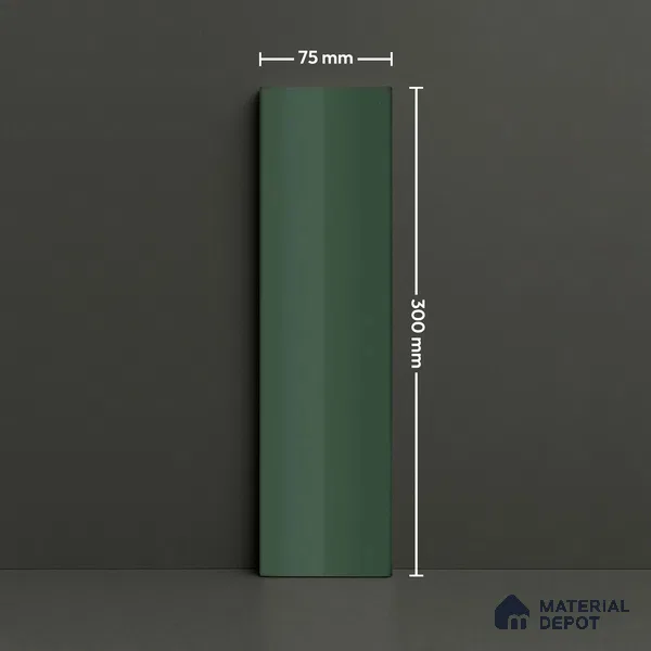 Subway Look  Tile TL 07644 E Pentagone Pine 1 ft x 2.95 inch Designer Tiles Ceramic Glossy Finish - 9 mm