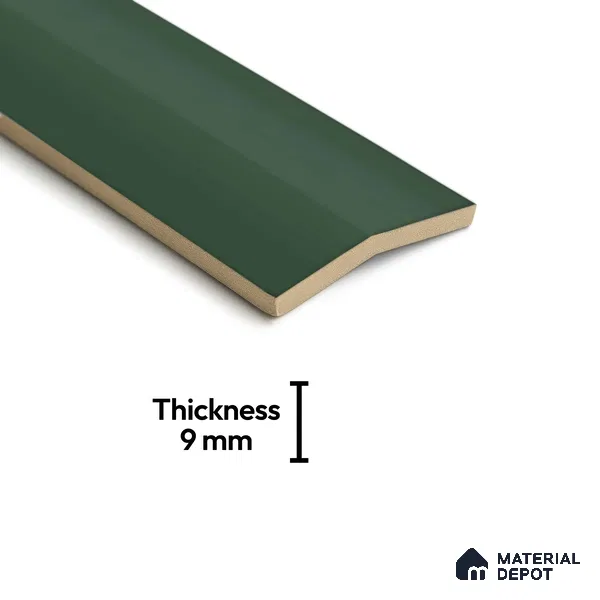 Subway Look  Tile TL 07644 E Pentagone Pine 1 ft x 2.95 inch Designer Tiles Ceramic Glossy Finish - 9 mm