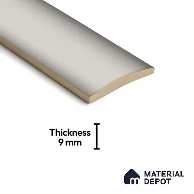 Subway Look  Tile TL 07643 B Oval Cloudy Grey 1 ft x 2.95 inch Designer Tiles Ceramic Glossy Finish - 9 mm
