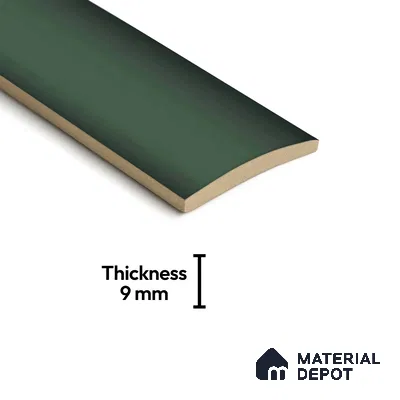 Subway Look  Tile TL 07643 E Oval Pine 1 ft x 2.95 inch Designer Tiles Ceramic Glossy Finish - 9 mm