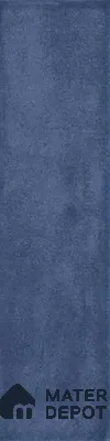 Subway Look  Tile TL 07616 D Cambry Blue 1 ft x 2.95 inch Designer Tiles Ceramic Glossy Finish - 9 mm (Sample)
