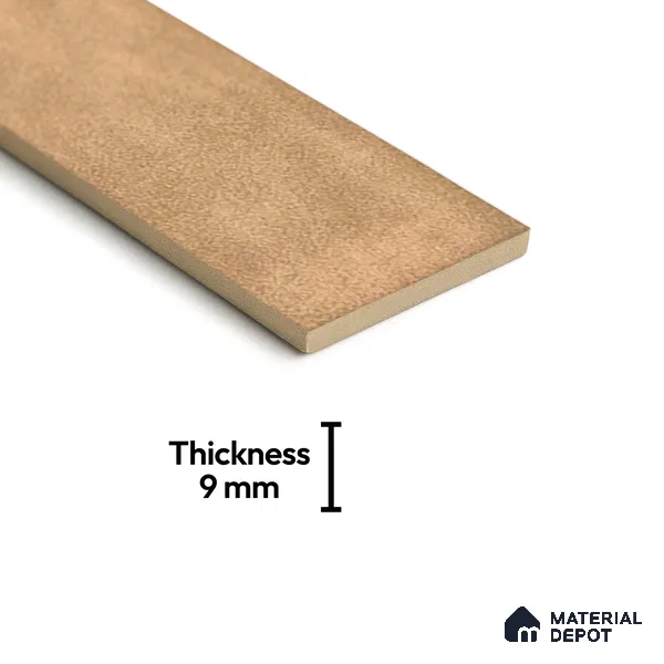 Subway Look  Tile TL 07616 H Cambry Sand 1 ft x 2.95 inch Designer Tiles Ceramic Glossy Finish - 9 mm (Sample)