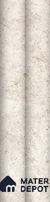 Subway Look Wall & Floor Tile TL 07641 C Bamboo Latte 1 ft x 2.95 inch Designer Tiles Ceramic Matte Finish - 9 mm | 4 Random Design