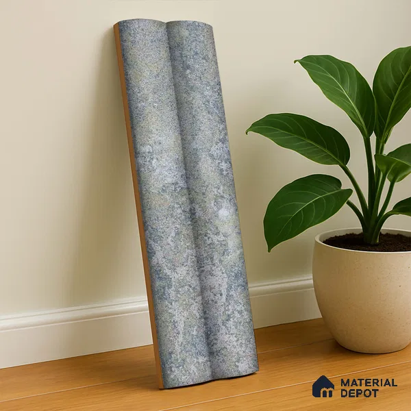 Subway Look Tile TL 07641 Bamboo Chrolina 1 ft x 2.95 inch Designer Tiles Ceramic Matte Finish - 9 mm | 4 Random Design