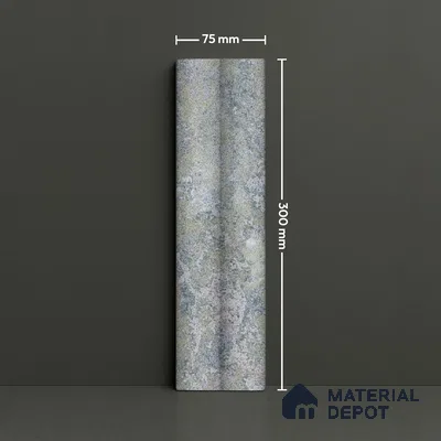 Subway Look  Tile TL 07641 Bamboo Chrolina 1 ft x 2.95 inch Designer Tiles Ceramic Matte Finish - 9 mm | 4 Random Design