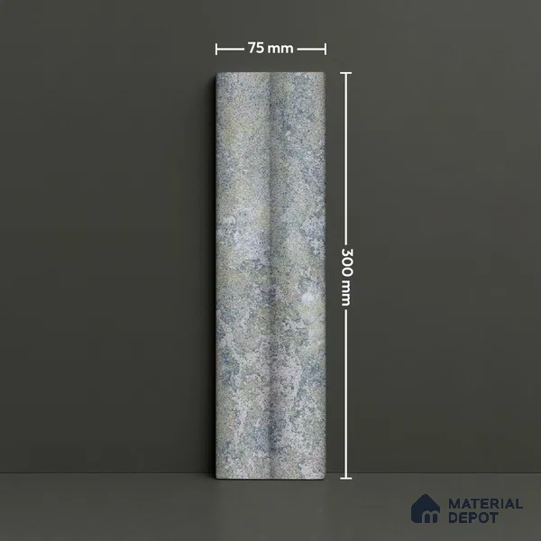 Subway Look Tile TL 07641 Bamboo Chrolina 1 ft x 2.95 inch Designer Tiles Ceramic Matte Finish - 9 mm | 4 Random Design