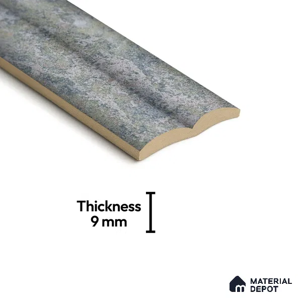 Subway Look Tile TL 07641 Bamboo Chrolina 1 ft x 2.95 inch Designer Tiles Ceramic Matte Finish - 9 mm | 4 Random Design