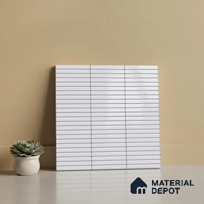 Subway Tile TL 09646 Kitkate 204 12 x 12 inch Ceramic Glossy Finish - 9 mm | Please Expect a Slight Variation of Pattern