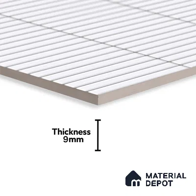 Subway Tile TL 09646 Kitkate 204 12 x 12 inch Ceramic Glossy Finish - 9 mm | Please Expect a Slight Variation of Pattern