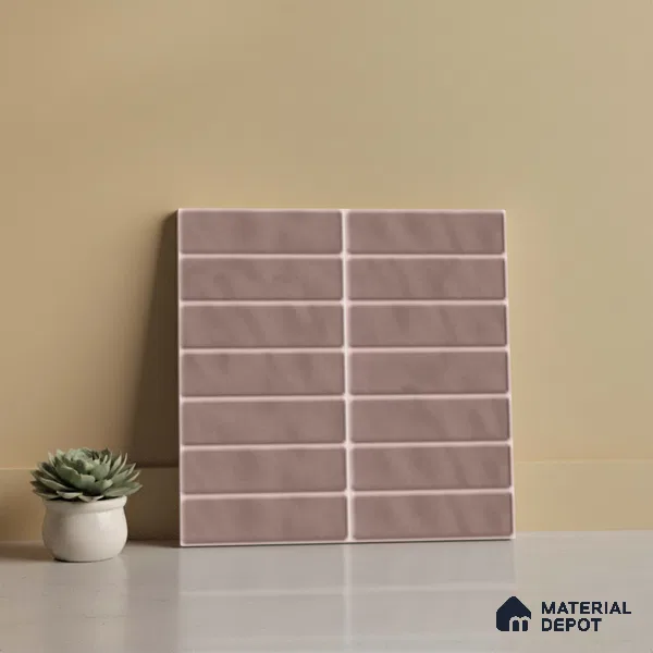 Subway Tile TL 09648 C Blash 214 Dark 12 x 12 inch Ceramic Matte Finish - 9 mm | Please Expect a Slight Variation of Pattern