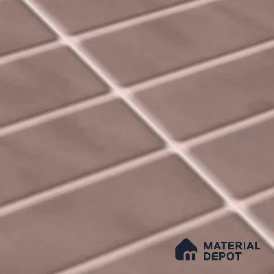 Subway Tile TL 09648 C Blash 214 Dark 12 x 12 inch Ceramic Matte Finish - 9 mm | Please Expect a Slight Variation of Pattern